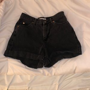 High Waisted Jean Shorts